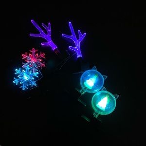 Twinkle Light Hair Clips New!!!! 3 pairs